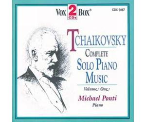 Pyotr Il'yich Tchaikovsky Tchaikovsky: Complete Solo Piano Music (CD) Album
