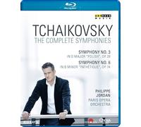 Philippe Jordan - Tchaikovsky: The Complete Symphonies- Paris Opera Orchestra; Philippe Jordan (region 0 disc) [Blu-ray] [2019]