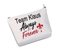 PYOUL Always and Forever Family Above All - Borsa per trucchi, idea regalo, Squadra Klaus B Eu