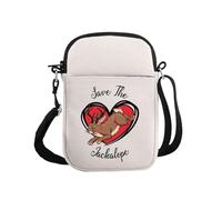 Pyoul, borsa a tracolla con scritta "Save The J", idea regalo per amanti della leggenda, Salva il J Cb