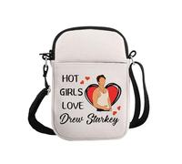 Pyoul, borsa a tracolla ispirata alla serie TV con scritta "Love Drew", borsa da viaggio per fan degli attori, Amore Drew S Cb