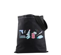 Pyoul, borsa a tracolla per strumenti di microbiologia, borsa da laboratorio tecnica, regalo per insegnante di scienze, Strumenti di microbiologia T Eu