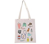 Pyoul Borsa da Infermiera - Regalo per Infermieri, Ospedalieri e Cure Mediche - Nurse Life Tote Large