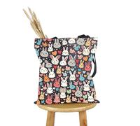 Pyoul, borsa per amanti dei conigli, idea regalo per amanti dei conigli, idea regalo, Tipo di Conigli 2.0 T, medium