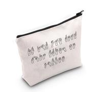 PYOUL Borsa per il trucco con scritta "If You Can Read This Bring Me Coffee" (lingua italiana non garantita), Borsa da caffè Bring Me