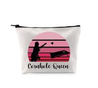 Pyoul, borsa per il trucco, idea regalo per gli amanti del cornhole, idea regalo per amanti del cornhole, Cornhole Queen Bag