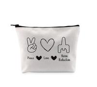 PYOUL - Borsa per il trucco, idea regalo per la riduzione del danno, per la consapevolezza del sovradosaggio, idea regalo per la terapia delle dipendenze, Borsa di riduzione del danno