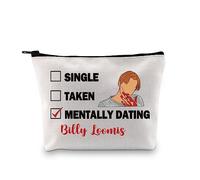 PYOUL Borsa per il trucco ispirata al film horror con Billy L, idea regalo per appuntamenti mentali, Incontri Billy Loomis B