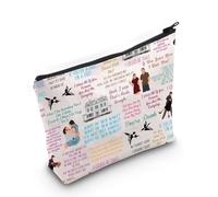 PYOUL Borsa per il trucco ispirata al film romantico Noah e Allie If You're A Bird I'm A Bird, Borsa Noah e Allie