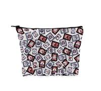Pyoul, borsa per il trucco ispirata al film "Silence Lambs", con stampa di Annibale, idea regalo per amanti del cinema horror, Hannibal Stamps 1.0 Busta