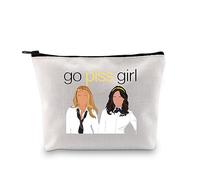 PYOUL Borsa per il trucco ispirata al programma televisivo Go Piss Girl Blair e Serena Borsa cosmetica per giovani idolo dramma amante regalo TV Show Merch, Borsa Go Piss Girl