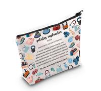 Pyoul, borsa per il trucco per istruttore di pilates, insegnante di pilates, insegnante, allenatore, idea regalo, Istruttore di Pilates Definit B