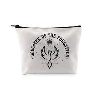 Pyoul, borsa per trucchi divertente con scritta "Daughter of the Forgotten", idea regalo, La borsa dimenticata
