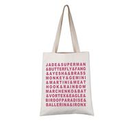 PYOUL - Borsa tote con motivo pole dance, idea regalo per istruttore di pole dance, Borsa con design Pole Dance, medium