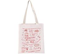 PYOUL Borsa tote per amanti del teatro, per gli amanti del teatro, per le affermazioni quotidiane, teatro, attore musicale, teatro, teatro, idea regalo ispiratrice, Arts Daily Affermations T, medium