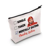 PYOUL Charles L Ispirato Regalo Mentalmente Incontri Charles L Makeup Bag Charles L Fan Cosmetic Bag Charles L Merch, Incontri Charles Leclerc B
