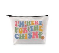 PYOUL Chisme Lover Gift I'm Here for The Chisme Trousse Trucco Latina Ispanica Cosmetici Regalo Messicano Amante Latina Regalo Amante Latina, Per la Chisme Bag