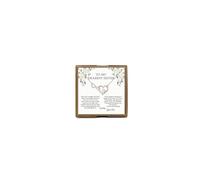 PYOUL - Collana con scritta in inglese "Dearest Sister", idea regalo per fratello, sorella, regalo di compleanno per sorella, Misura unica, Metallo