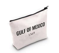 PYOUL Resist Gift Gulf Coast Trousse Trucco Democratico Borsa Cosmetica Divertente Regalo Politico, Borsa Gulf Coast