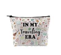 PYOUL - Trousse da viaggio per gli amanti dei viaggi, idea regalo per viaggiatori in tutto il mondo, Nella Mia Era-b Viaggiante