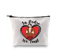 PYOUL - Trousse per il trucco di Pedro Pascal con scritta "Pedro We Trust" (lingua italiana non garantita), Pedro We Trust B