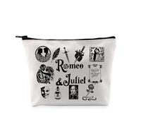 Pyoul, trousse per trucchi ispirata al dramma R & Juliet, borsa per cosmetici per amanti della tragedia romantica, R & Juliet Bag