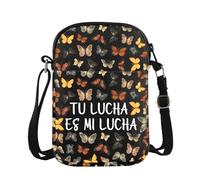 PYOUL Tu Lucha Es Mi Lucha Borsa a tracolla Diritti Umani Borsa a tracolla Giustizia Sociale Merch Latino Femminista Potere Regalo, Tu Lucha Cb Eu