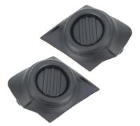 PYPFQUMQGR Griglia Paraurti Anteriore Cornice Coprifaro Fendinebbia Anteriore per Mitsubishi L200 per Triton mq MR 2015 2016 2017 2018 Accessori for Fari Auto 8321A599 (1 Pair)