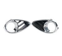 PYPFQUMQGR Griglia Paraurti Anteriore Cornice Cromata per Fendinebbia Anteriore Sinistra/Destra 622573EV0A 622563EV0A per Infiniti FX 30d 35 37 50 2009 2010 2011 2012 2013 2014 2015 (Pair)
