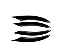 PYPFQUMQGR Griglia Paraurti Anteriore Spoiler Splitter Paraurti Anteriore Fendinebbia per Mercedes Classe C W205 S205 A205 C205 C200 C220d C300 2018-2021 Parti Esterne (Black B)