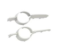 PYPFQUMQGR Per B&MW X6 E71 E72 2008-2014 Paraurti Anteriore Auto Fendinebbia Griglia di Copertura Trim 51117188385 51117188386 Cornice Fendinebbia Auto