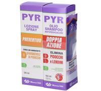 Marco Viti PYR ABB OLIO SHAMPOO ANTIPEDICULOSI + 1 OLIO SHAMPOO DOPPIA AZIONE + 1 LOZIONE SPRAY + 1 PETTINE LENDINI