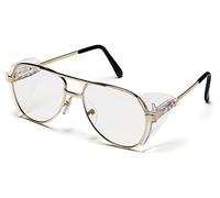 Pyramex Pathfinder Safety Eyewear Clear Lens With Gold Frame by Pyramex Safety