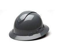 Pyramex Ridgeline - Casco rigido a falda integrale, 4 punti, colore: grigio ardesia ventilato