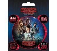 Pyramid- Adesivi Stranger Things One Sheet, multicolore (PS7423), colore/modello assortito
