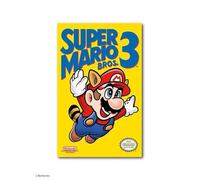 Pyramid America Poster Super Mario Bros 3, 28 x 43,2 cm, per decorare la stanza dei videogiochi, ufficio e giocatori, decorazioni Nintendo