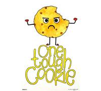 Pyramid America Sabika - Poster con stampa One Tough Cookie, 28 x 43 cm