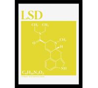 Pyramid Drug Science (LSD) Collector Print (Framed)