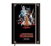 Pyramid DUNGEONS & DRAGONS 2026 - Calendario a libro A5 (14,8 × 21 cm) con illustrazioni epiche, personaggi e simboli del gioco di ruolo fantasy - Planner per fan e giocatori di D&D