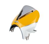 Pyramid Fly Schermo Banana Giallo/Ross Bianco Honda Monkey 125 18 - 20
