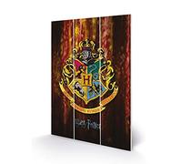 Pyramid HARRY POTTER - Hogwarts Crest - Impression sur bois 20x29.5