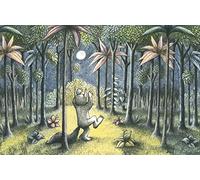 Pyramid International 60 x 80 Centimetri Maurice Sendak la Terra della Cultura Pop Tela Stampa