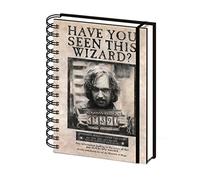 Pyramid International HARRY POTTER A5 Lined Wiro Notebook Wanted Sirius Black -