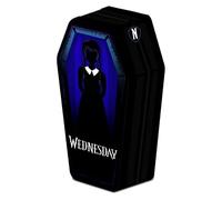 Astuccio a forma di bara con motivo Mercoledì