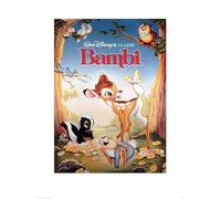 Pyramid International Bambi-Art Stampa 60 x 80 cm, Carta, Multicolore, 60 x 80 x 1.3 cm