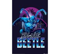 Pyramid International Blue Beetle Maxi Poster - Palme stampato su carta di qualità - 90 cm x 60 cm - Taglia unica