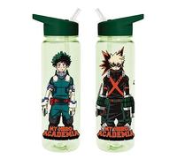 Pyramid International Borraccia My Hero Academia (design Rivals) in plastica trasparente, 540 ml, prodotto ufficiale, Durchsichtig
