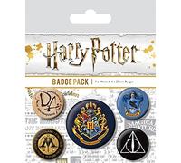 Pyramid International BP80485 Harry Potter Hogwarts Badge, Multi-Colour, 10 x 12.5 x 1.3 cm