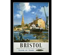 Pyramid International Bristol 5 Memorabilia - Stampa su tela, multicolore, 30 x 40 cm