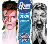Pyramid International Calendario 2025 di David Bowie - Iconic Rock Star Art, Premium Collector's Edition, agenda 16 mesi, regalo per i fan di Bowie